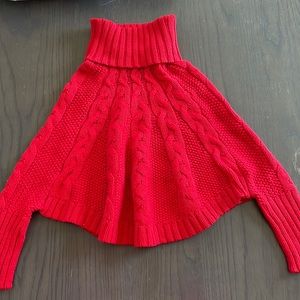 Carters Sweater Poncho, little girls size 4/5